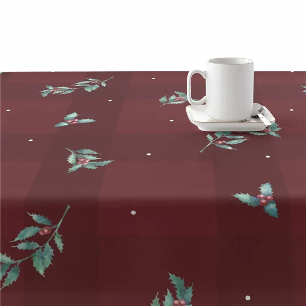 Stain-proof resined tablecloth Belum Christmas Multicolour 150 x 150 cm