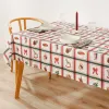 Stain-proof resined tablecloth Belum Scottish Christmas Multicolour 150 x 150 cm