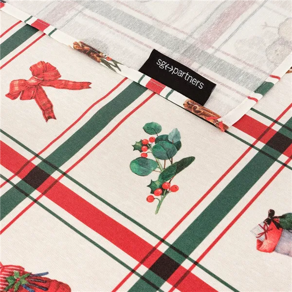 Stain-proof resined tablecloth Belum Scottish Christmas Multicolour 300 x 150 cm