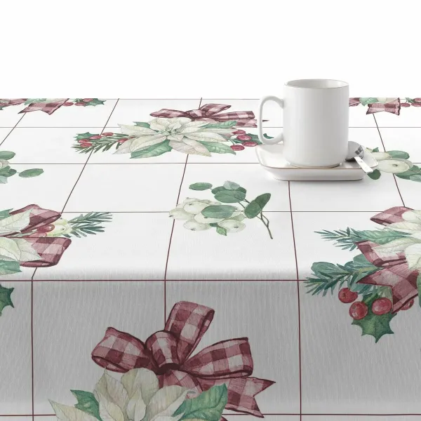 Stain-proof resined tablecloth Belum Christmas Multicolour 300 x 150 cm