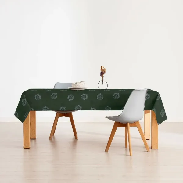 Stain-proof resined tablecloth Harry Potter Slytherin Multicolour 300 x 150 cm