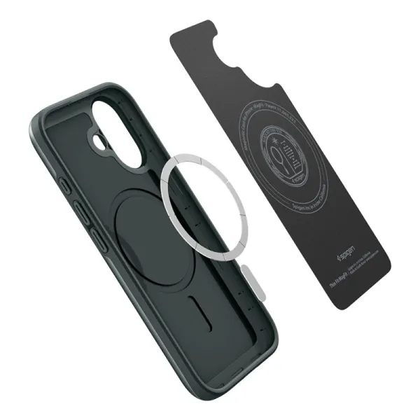 Spigen Thin Fit Mag MagSafe - Case for iPhone 17 (Abyss Green)  