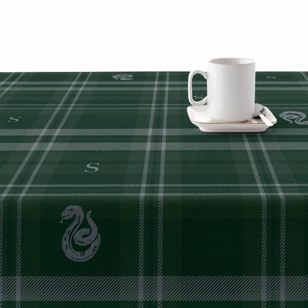 Stain-proof resined tablecloth Harry Potter Slytherin Multicolour 250 x 150 cm