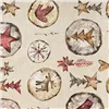 Stain-proof resined tablecloth Belum Wooden Christmas Multicolour 300 x 150 cm