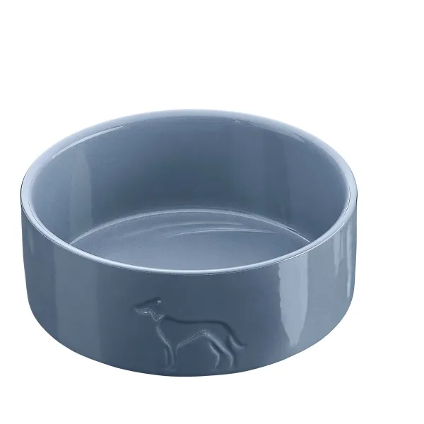 Dog Feeder Hunter OSBY Blue Ceramic 550 ml