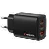 USB Cable Verbatim 32352 65 W Black