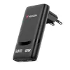 USB Cable Verbatim 32354 Black 65 W