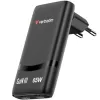 USB Cable Verbatim 32354 Black 65 W