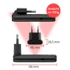 USB Cable Verbatim 32354 Black 65 W
