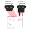USB Cable Verbatim 32354 Black 65 W
