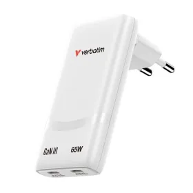 USB Cable Verbatim 32355-VERB 65 W White