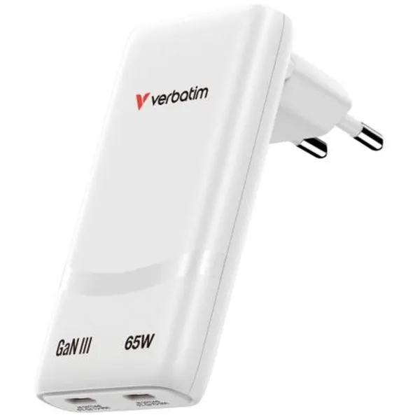 USB Cable Verbatim 32355-VERB 65 W White