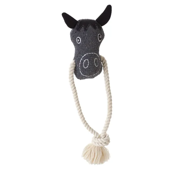 Dog toy Hunter NEBRASKA Grey Polyester Horse