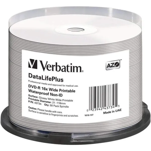 CD/DVD skaitytuvas Verbatim 43734 (50 vnt.)