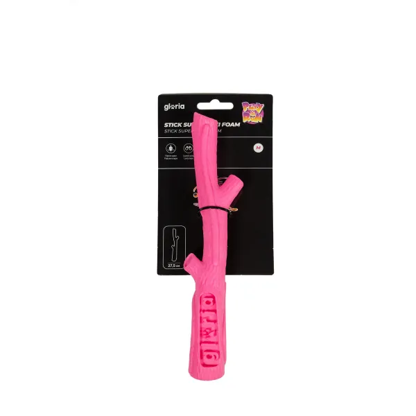 Koiran purulelu Gloria PLAY AND RUN Pinkki M 27,5 cm