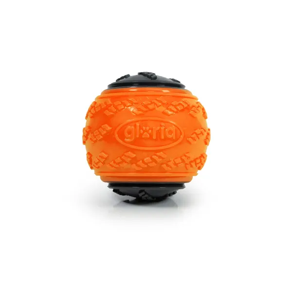 Мяч для животных Gloria PLAY AND RUN Оранжевый TPR L 8,89 cm