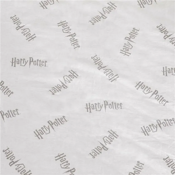 Fitted sheet Harry Potter White Grey King size