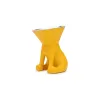 Šunų maisto indas United Pets Elisabeth Yellow Nerūdijantis plienas Polietilenas 1 L
