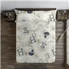 Fitted sheet Harry Potter White Beige Golden Single