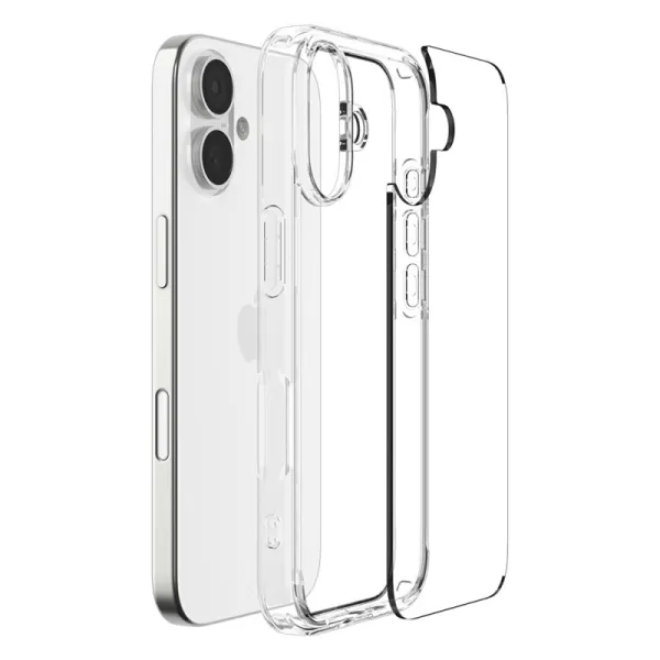 Spigen Ultra Hybrid - Case for iPhone 17 (Crystal Clear)  