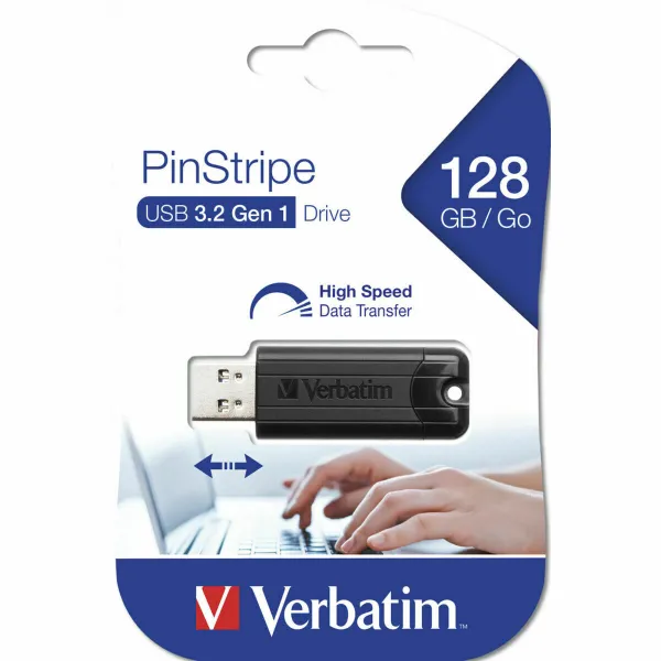 USB stick Verbatim 49319 Black 128 GB