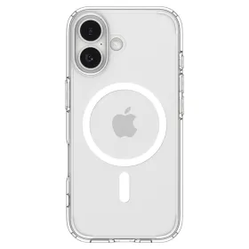 Spigen Ultra Hybrid Mag MagSafe - Case for iPhone 17 (Clear/White)  