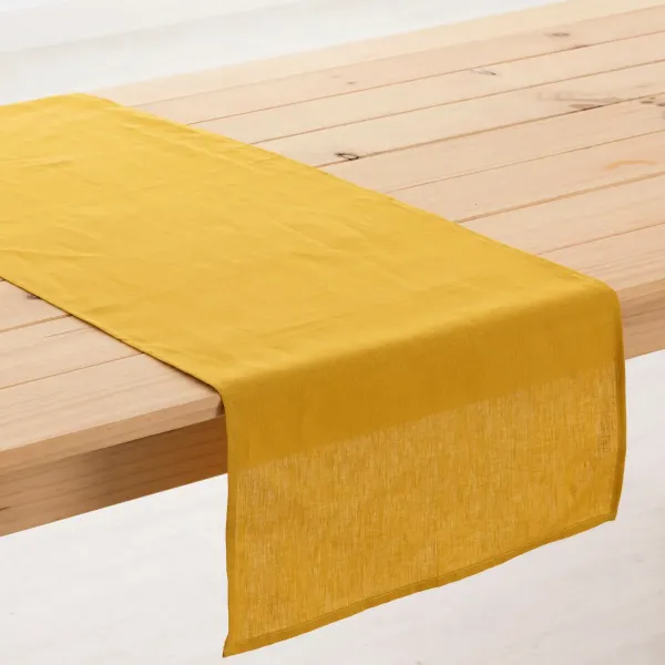 Table Runner Belum Multicolour Mustard 45 x 140 cm