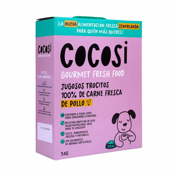 Kostea ruoka Cocosi 3 Kg 4 osaa
