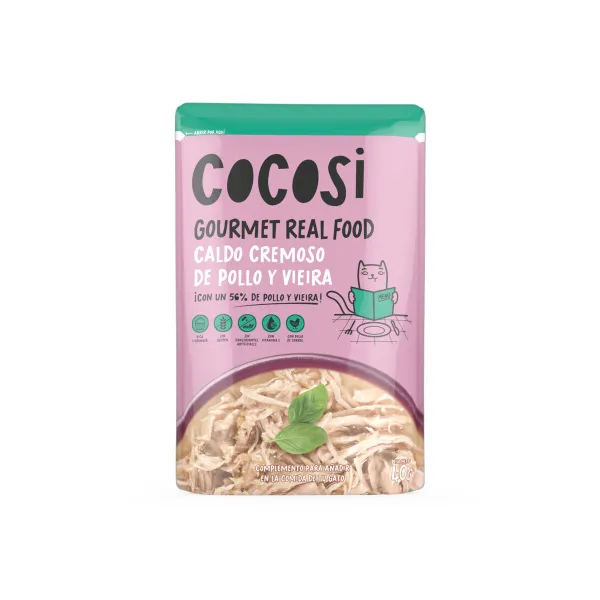 Kaķu barība Cocosi Gourmet Real Food 40 g 12 gb.