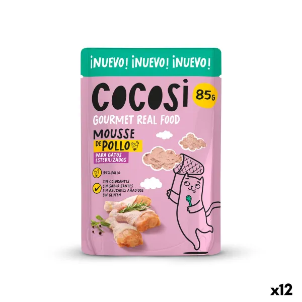 Kaķu barība Cocosi Gourmet Real Food 80 g 12 gb.