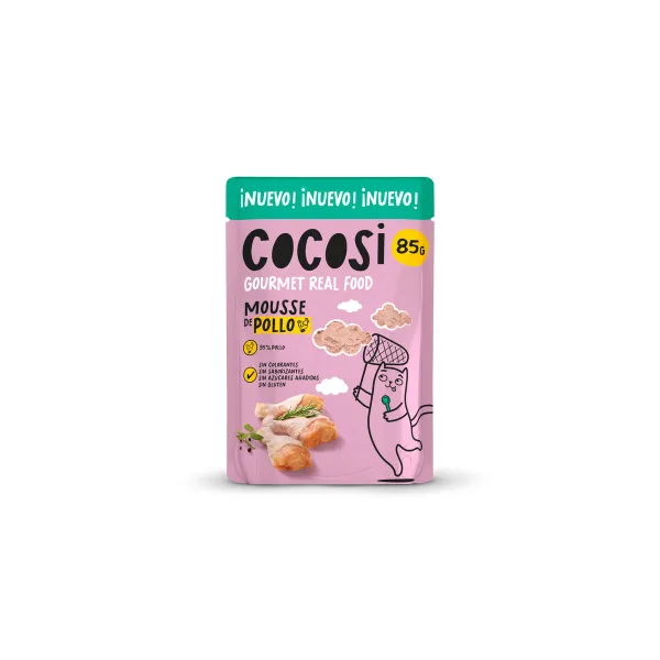 Kačių maistas Cocosi Gourmet Real Food 80 g 12 vnt.