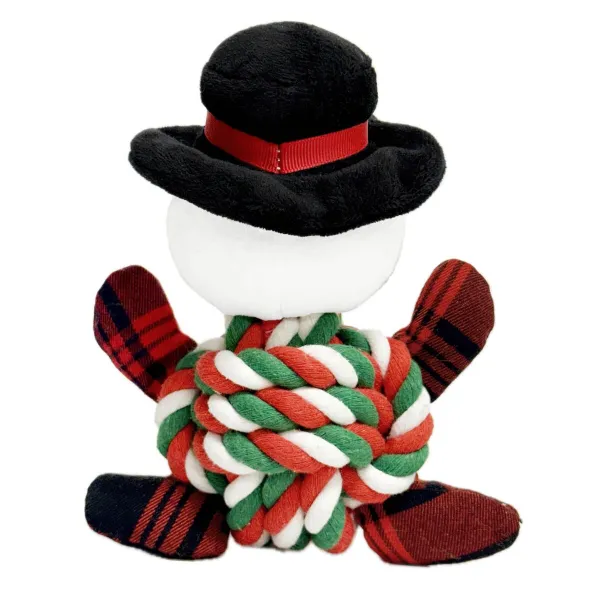 Minkštas žaislas šunims Gloria XMAS FROSTY Balta