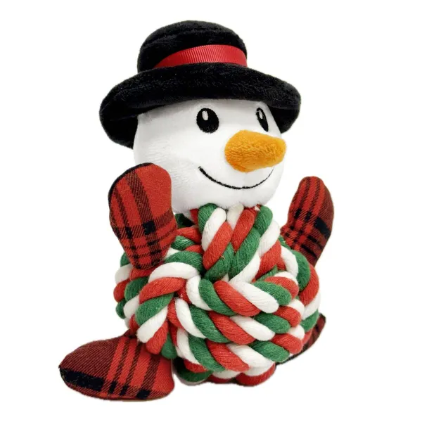 Плюшевая игрушка для собак Gloria XMAS FROSTY Белый