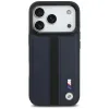 BMW M Perforated Stripe Logo MagSafe - iPhone 17 Pro Case (Navy Blue)