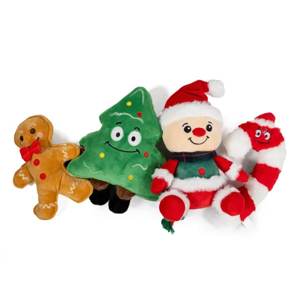 Minkštas žaislas šunims Gloria XMAS JOY Žalia