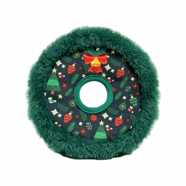 Pehmolelu koiralle Gloria XMAS HOLLY Vihreä