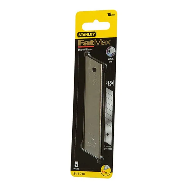 Режущее лезвие Stanley 18 mm 5 штук