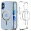 Spigen Ultra Hybrid Mag MagSafe - Case for iPhone 17 (Clear/Gold)  