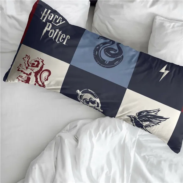 Pillowcase Harry Potter Hogwarts Multicolour 175 Threads 65 x 65 cm