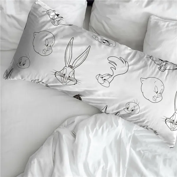 Pillowcase Looney Tunes Multicolour 175 Threads 30 x 50 cm