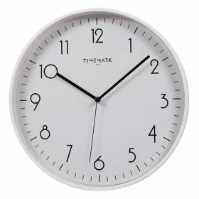 Sienas pulkstenis Timemark Balts (30 x 30 cm)