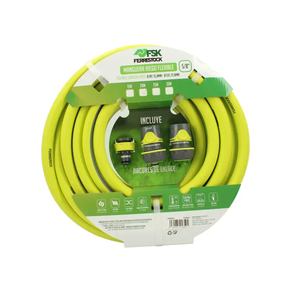 Шланг Ferrestock 5/8" полиэстер 20 bar 20 m Гибкий