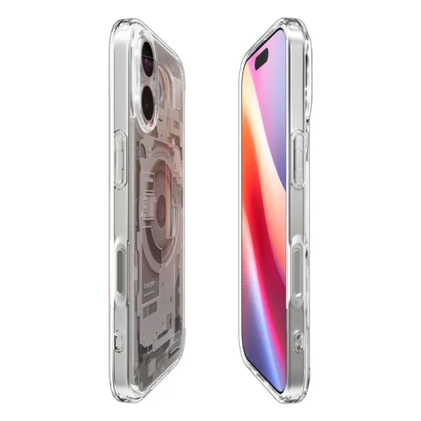 Spigen Ultra Hybrid Mag MagSafe - Case for iPhone 17 (Zero One Natural Titanium)  