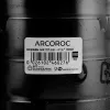 Ashtray Arcoroc   6 Units Stackable Set Black Glass