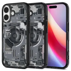 Spigen Ultra Hybrid Mag MagSafe - Case for iPhone 17 (Zero One Black)  