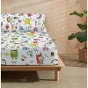 Fitted bottom sheet Decolores Nens Multicolour Single