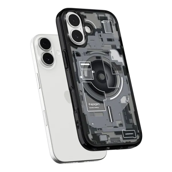 Spigen Ultra Hybrid Mag MagSafe - Case for iPhone 17 (Zero One Black)  