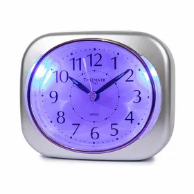 Analoginis žadintuvas Timemark 10 x 8,5 x 4 cm Sidabras Klasikinis