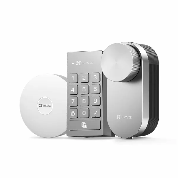 Älykäs lukitus Ezviz DL01PRO-DL01CP- Valkoinen Harmaa Alumiini