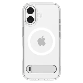 Spigen Ultra Hybrid S Mag MagSafe - Case for iPhone 17 (Clear/White)  